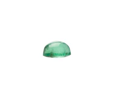 Emerald, Round Cabochon, 5mm - Standard Image - 2