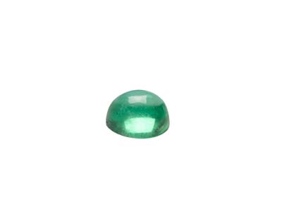 Emerald, Round Cabochon, 5mm - Standard Image - 3