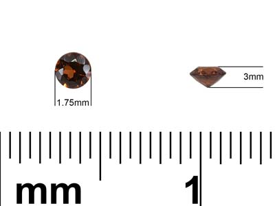 Garnet, Round, 1.75mm - Standard Image - 3