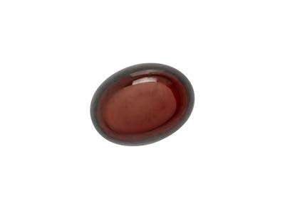 Garnet, Oval Cabochon, 8x6mm