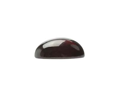 Garnet, Oval Cabochon, 9x7mm - Standard Image - 2