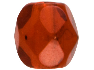 Preciosa 4mm Czech Fire Polished   Glass Beads Siam Ruby, Pack of 100 - Standard Image - 3