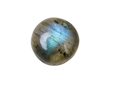 Labradorite, Round Cabochon 8mm - Standard Image - 1