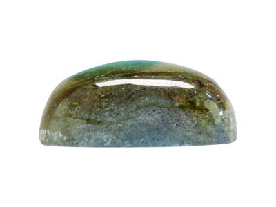 Labradorite, Oval Cabochon, 12x10mm - Standard Image - 2
