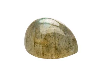 Labradorite, Pear Cabochon, 10x7mm - Standard Image - 3