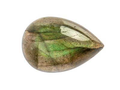 Labradorite, Pear Cabochon, 12x8mm