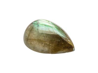 Labradorite, Pear Cabochon, 12x8mm - Standard Image - 3