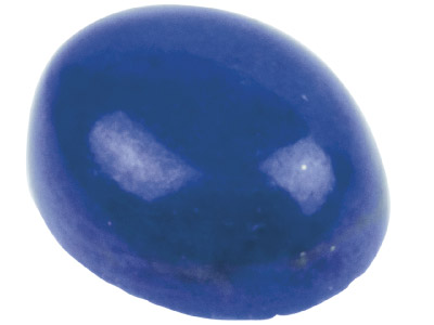 Lapis, Oval Cabochon, 8x6mm - Standard Image - 1