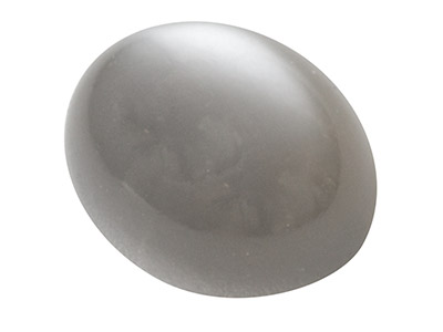 Grey Moonstone, Oval Cabochon      10x8mm