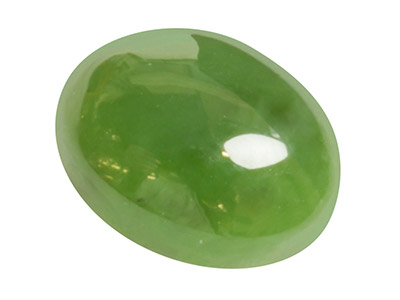 Nephrite Jade, Oval Cabochon 9x7mm