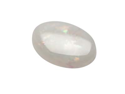 Opal, Oval Cabochon, 7x5mm - Standard Image - 2