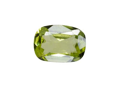 Peridot, Antique Cushion, 7x5mm