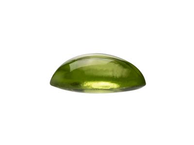 Peridot, Oval Cabochon, 7x5mm - Standard Image - 2