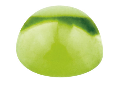 Peridot,-Round-Cabochon,-4mm