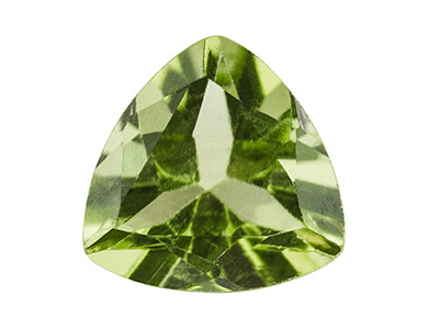 Peridot, Trillion, 6mm