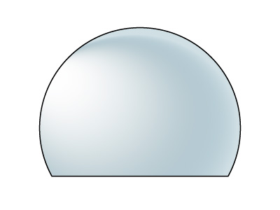 Cultured Pearl 3/4 Cut Half Drilled B 7-7.5mm - Standard Image - 3