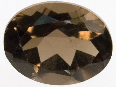 Smokey Quartz, Oval, 8x6mm - Standard Image - 1