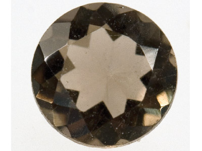 Smokey Quartz, Round, 6mm