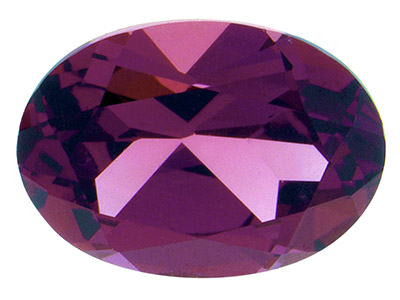 Rhodolite Garnet, Oval, 5x3mm