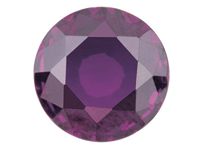 Rhodolite Garnet, Round, 2mm - Standard Image - 1