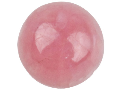 Rhodochrosite, Round Cabochon 4mm