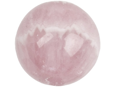 Rhodochrosite, Round Cabochon 6mm