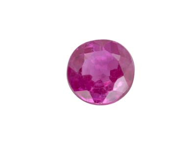 Ruby, Round, 2.25mm