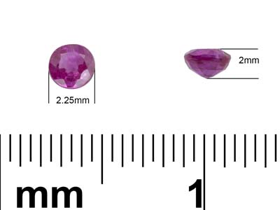 Ruby, Round, 2.25mm - Standard Image - 3