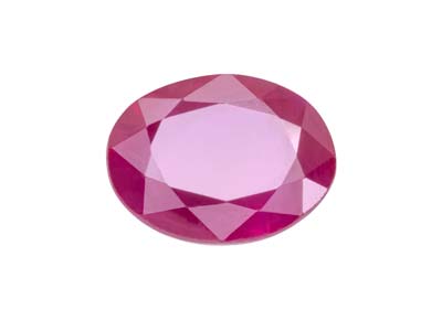 Ruby, Oval, 7x5mm - Standard Image - 1