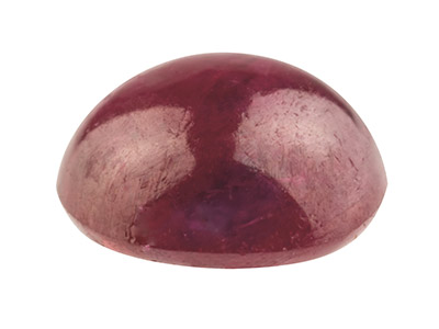 Ruby, Round Cabochon, 2mm