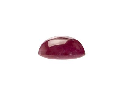 Ruby, Round Cabochon, 5mm - Standard Image - 2