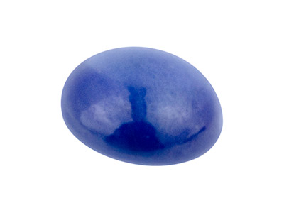 Sapphire, Oval Cabochon 4x3mm - Standard Image - 1