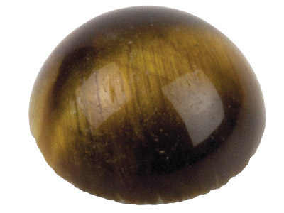 Tiger's-eye, Round Cabochon 6mm - Standard Image - 1