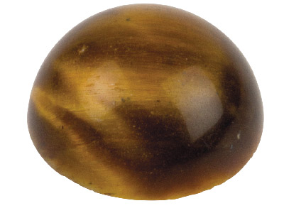 Tigers-eye, Round Cabochon 8mm