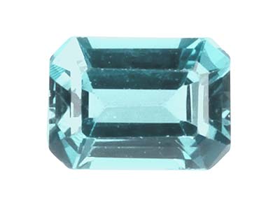 Sky Blue Topaz, Octagon, 10x8mm,   Treated