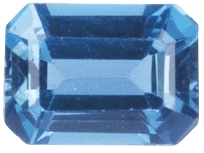 London Blue Topaz, Oct, 8x6mm,     Treated - Standard Image - 1