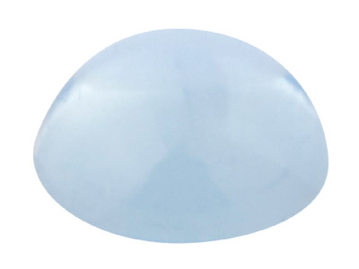 Sky Blue Topaz, Round Cabochon 5mm, Treated