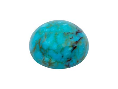 Chinese-Turquoise-Matrix,-Round----Ca...