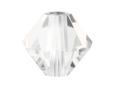 Preciosa Crystal Pack of 12,       Bicone, 6mm, Crystal