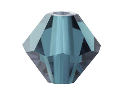 Preciosa Crystal Pack of 12,       Bicone, 6mm, Montana - Standard Image - 1