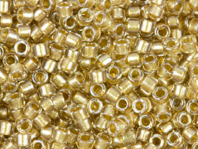 Miyuki 110 Delica Seed Beads      Sparkling Light Lined Crystal 7.2g Tube, Miyuki Code Db907
