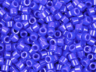 Miyuki 110 Delica Seed Beads      Opaque Dark Blue 7.2g Tube, Miyuki Code Db726