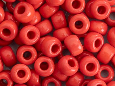 Miyuki 60 Round Seed Beads Seed   Beads Opaque Red 20g Tube, Miyuki  Code 408