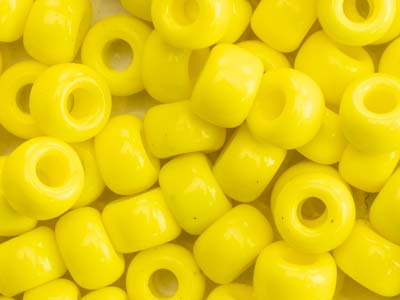 Miyuki 60 Round Seed Beads Seed   Beads Opaque Yellow 20g Tube,      Miyuki Code 404