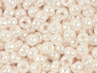 Miyuki 80 Round Seed Beads Antique Ivory Pearl Ceylon 22g Tube, Miyuki Code 592