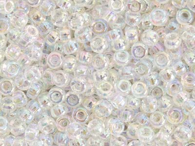 Miyuki 110 Round Seed Beads Seed  Beads Crystal Ab 24g Tube, Miyuki  Code 250