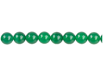 Green-Agate-Semi-Pecious-Round-----Be...