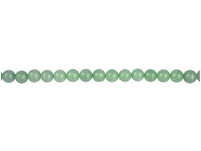 Green Aventurine Semi Precious     Round Beads 6mm, 1640cm Strand