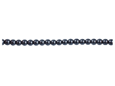 Hematite Semi Precious Round Beads 2mm, 1640cm Strand