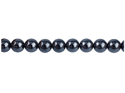 Hematite Semi Precious Round Beads 8mm, 1640cm Strand